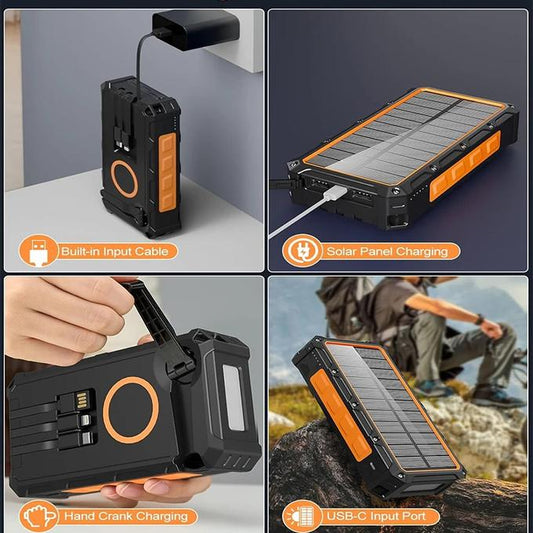 Batterie Solaire 20 000mAh – Pour l’Aventure